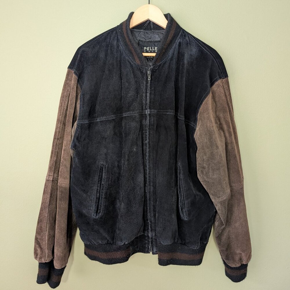 Vintage Pelle Jacket - Black and Brown
